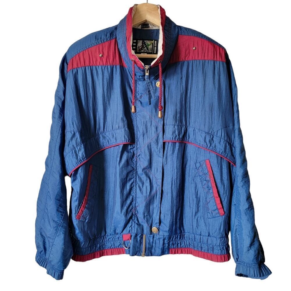 Vintage 90's Y2K River Edge RE Sport Tracksuit Windbreaker Coay Jacket Size PS